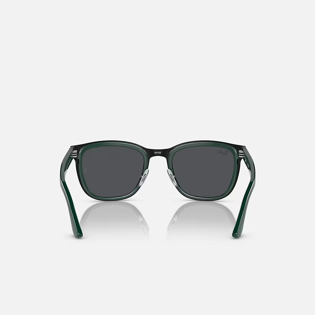 Kính Ray-Ban Clyde Xanh Lá Xám