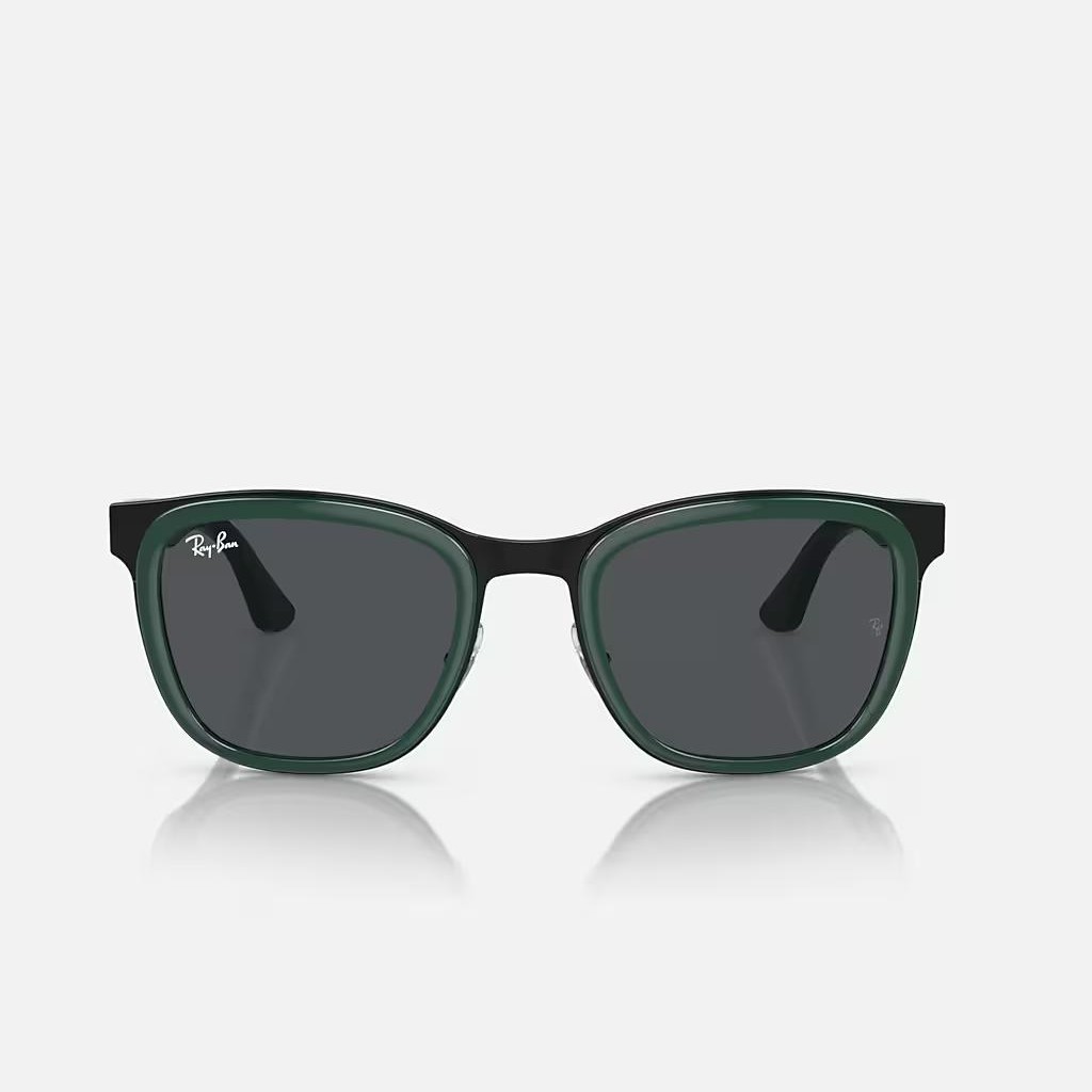 Kính Ray-Ban Clyde Xanh Lá Xám