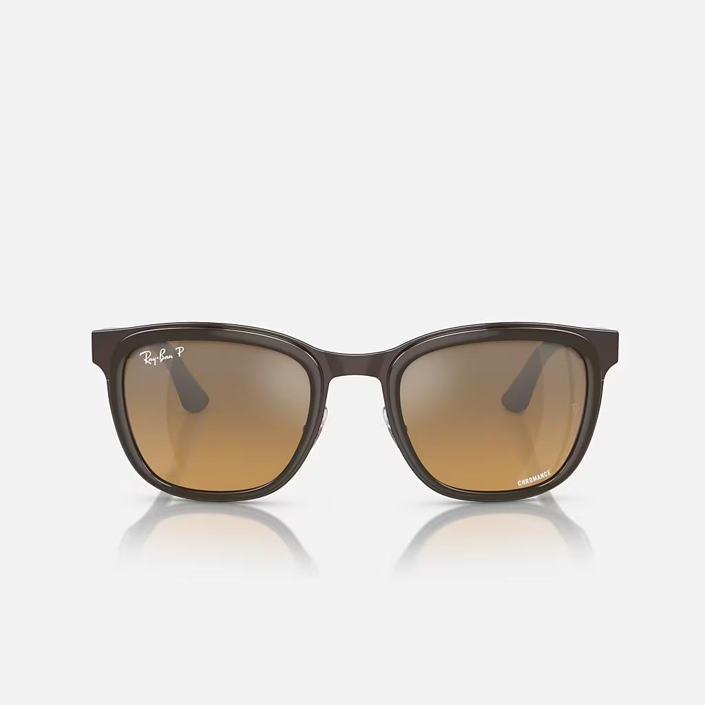 Kính Ray-Ban Clyde Nâu