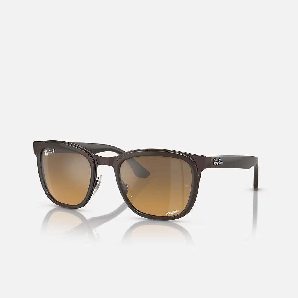 Kính Ray-Ban Clyde Nâu