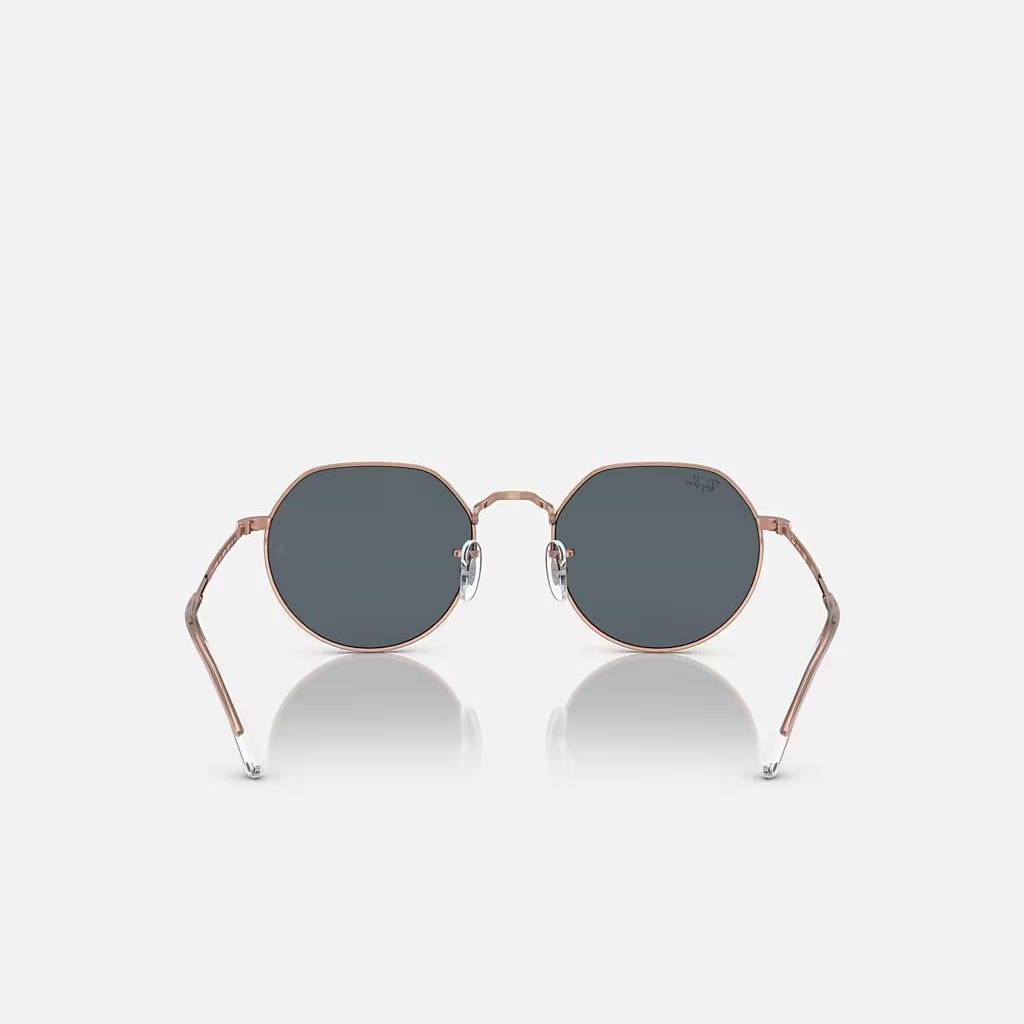 Kính Ray-Ban Jack Rose Gold Hồng Xanh Dương