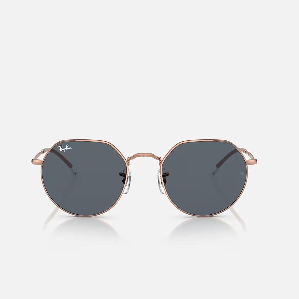 Kính Ray-Ban Jack Rose Gold Hồng Xanh Dương