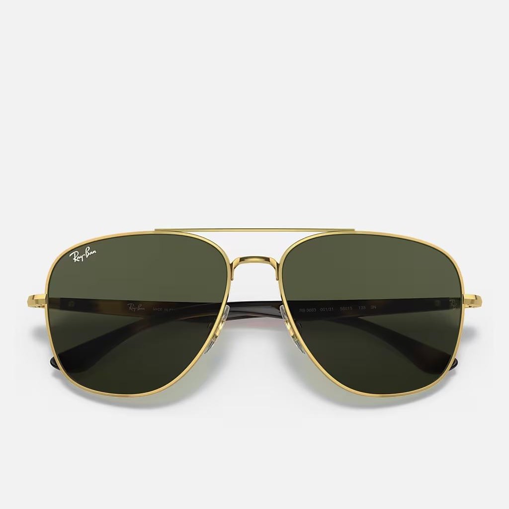 Kính Ray-Ban Rb3683 Vàng Xanh Lá