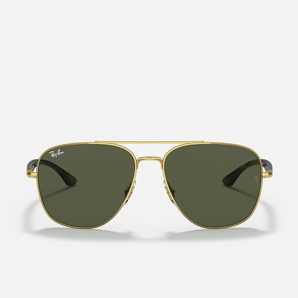 Kính Ray-Ban Rb3683 Vàng Xanh Lá