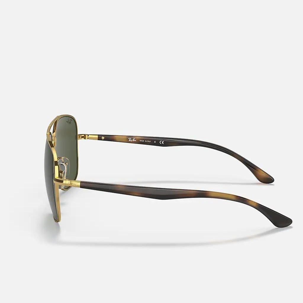 Kính Ray-Ban Rb3683 Vàng Xanh Lá