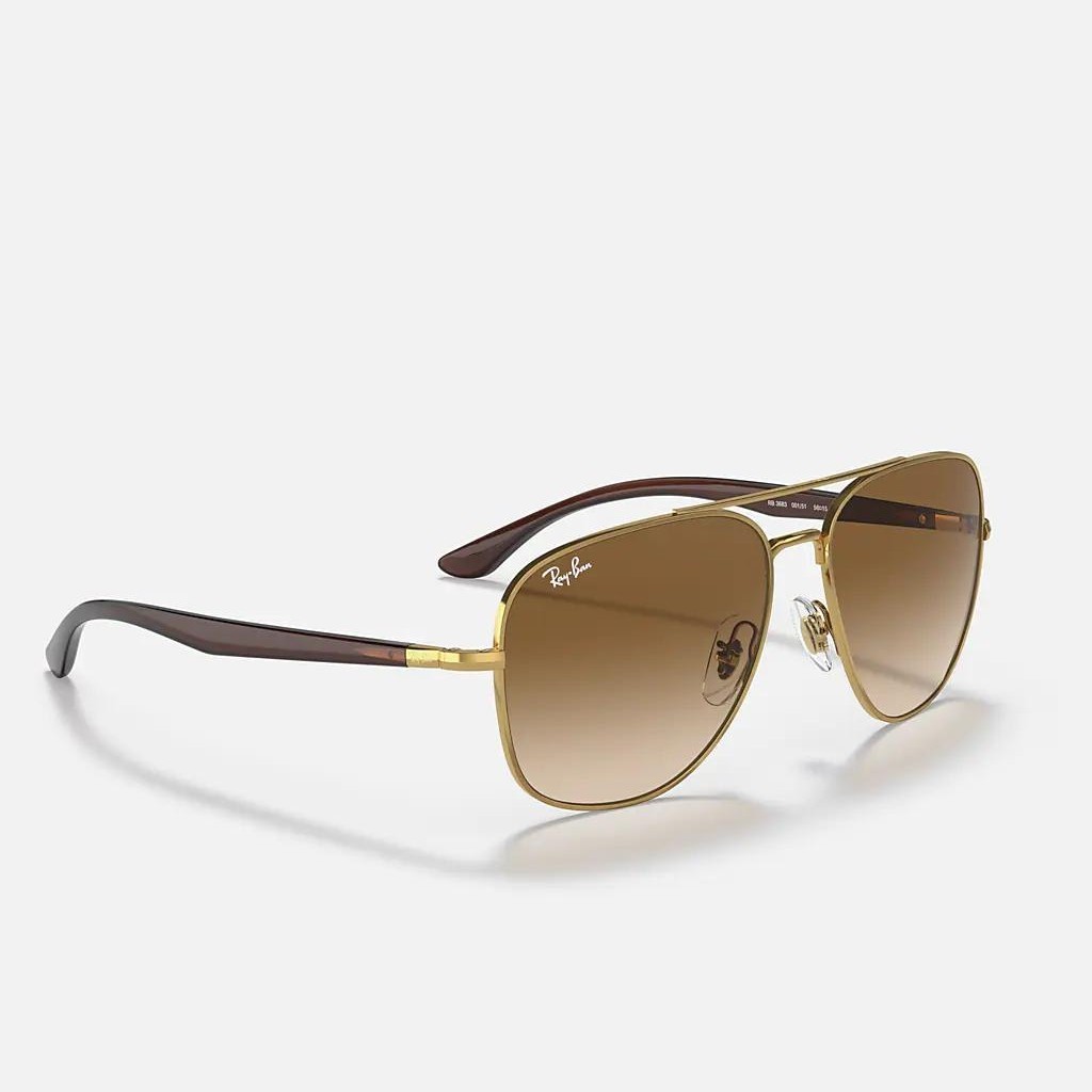 Kính Ray-Ban Rb3683 Vàng Nâu