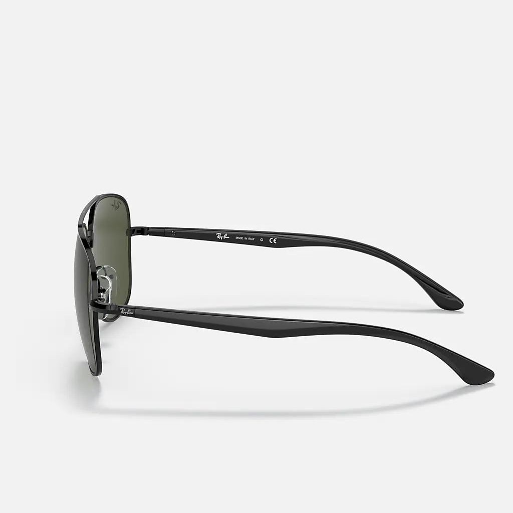 Kính Ray-Ban Rb3683 Đen Xanh Lá