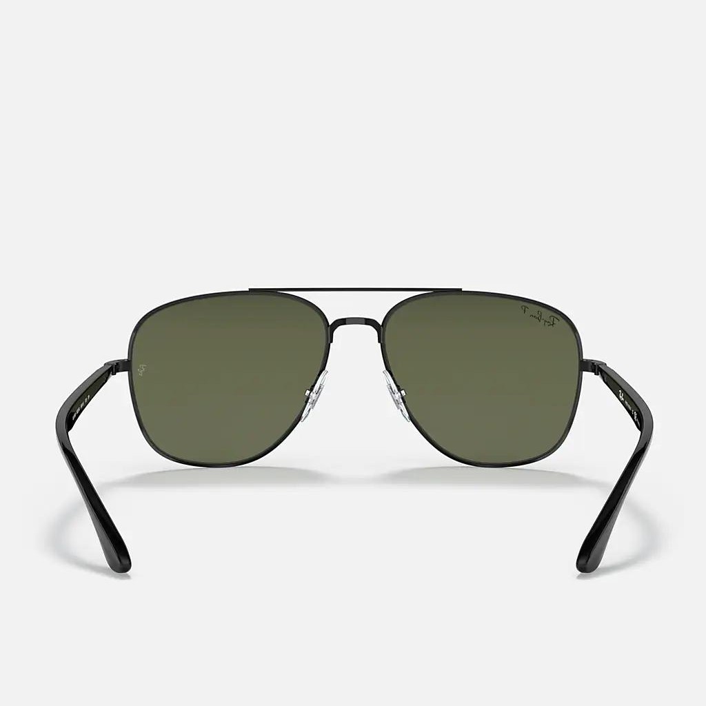 Kính Ray-Ban Rb3683 Polarized Đen Xanh Lá