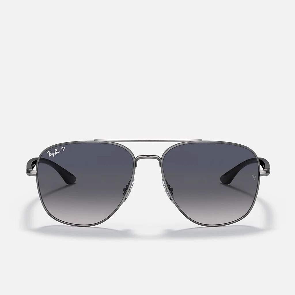 Kính Ray-Ban Rb3683 Polarized Xám Xanh Dương