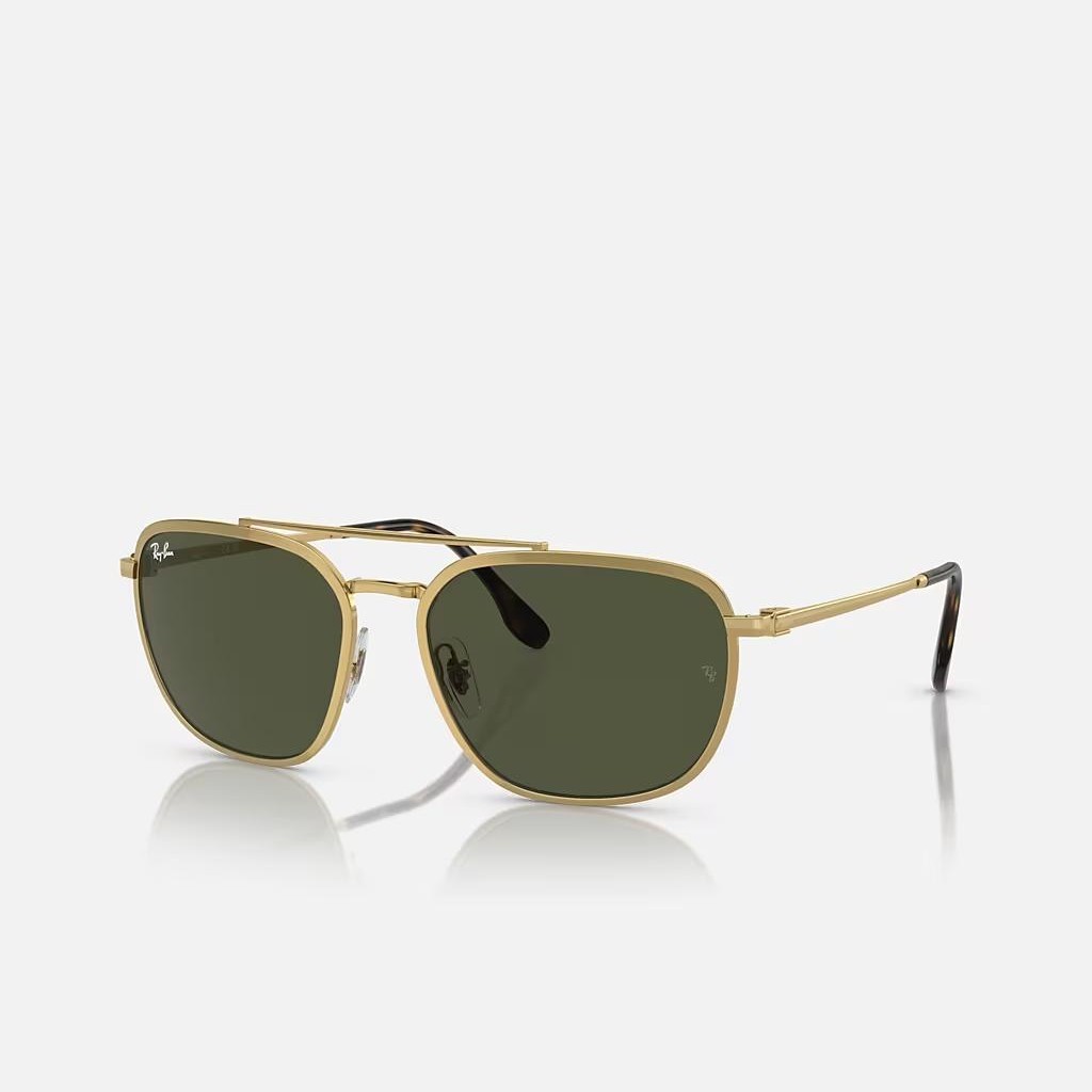 Kính Ray-Ban Rb3708 Vàng Xanh Lá