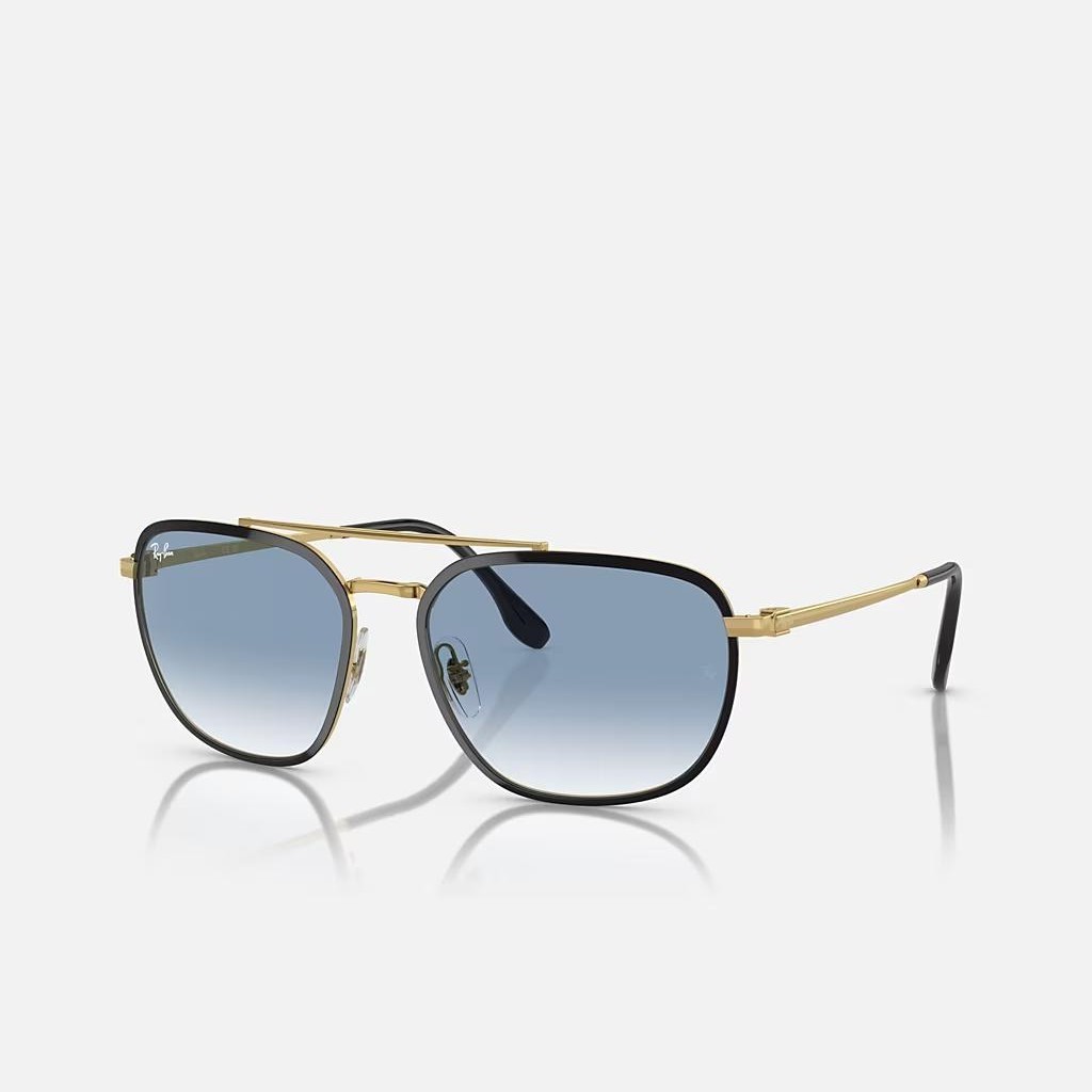 Kính Ray-Ban Rb3708 Vàng Xanh Dương