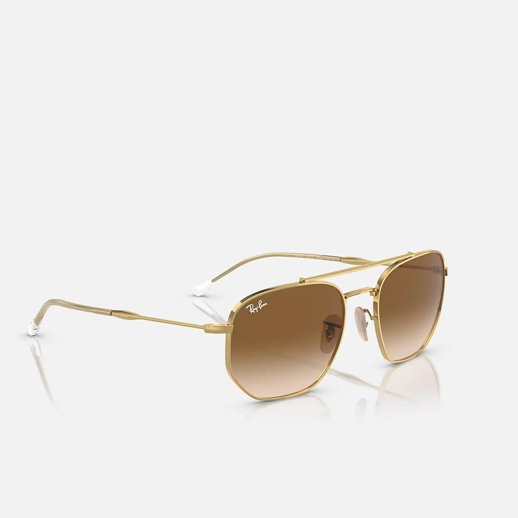 Kính Ray-Ban Rb3707 Vàng Nâu