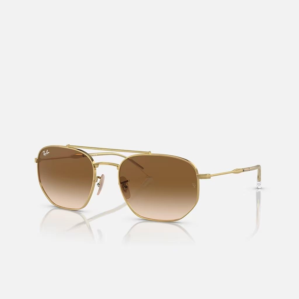 Kính Ray-Ban Rb3707 Vàng Nâu