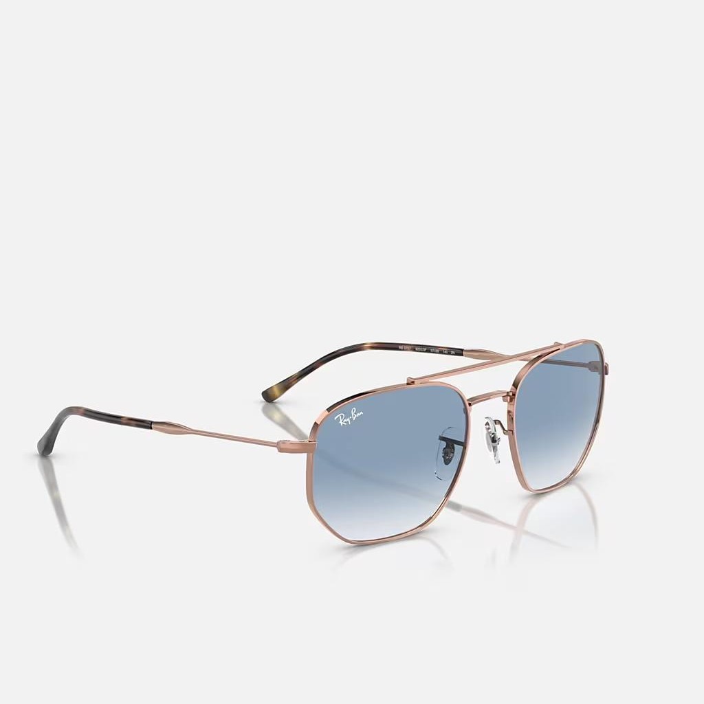 Kính Ray-Ban Rb3707 Hồng Xanh Dương