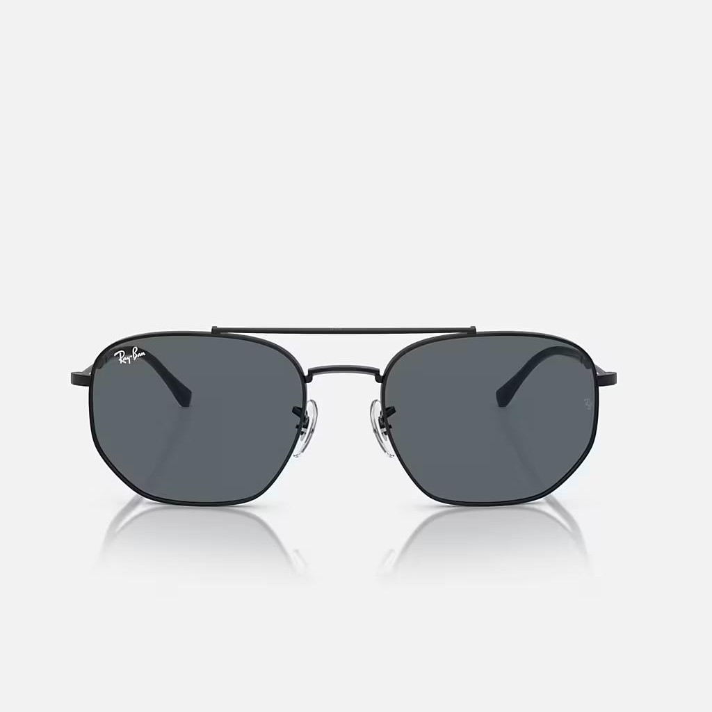 Kính Ray-Ban Rb3707 Đen Xanh Dương