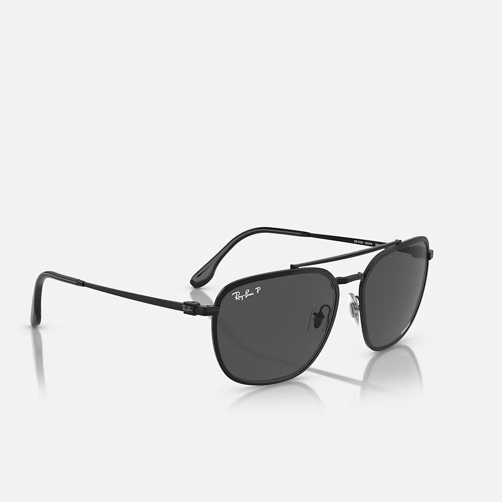 Kính Ray-Ban Rb3708 Chromance Đen Xám