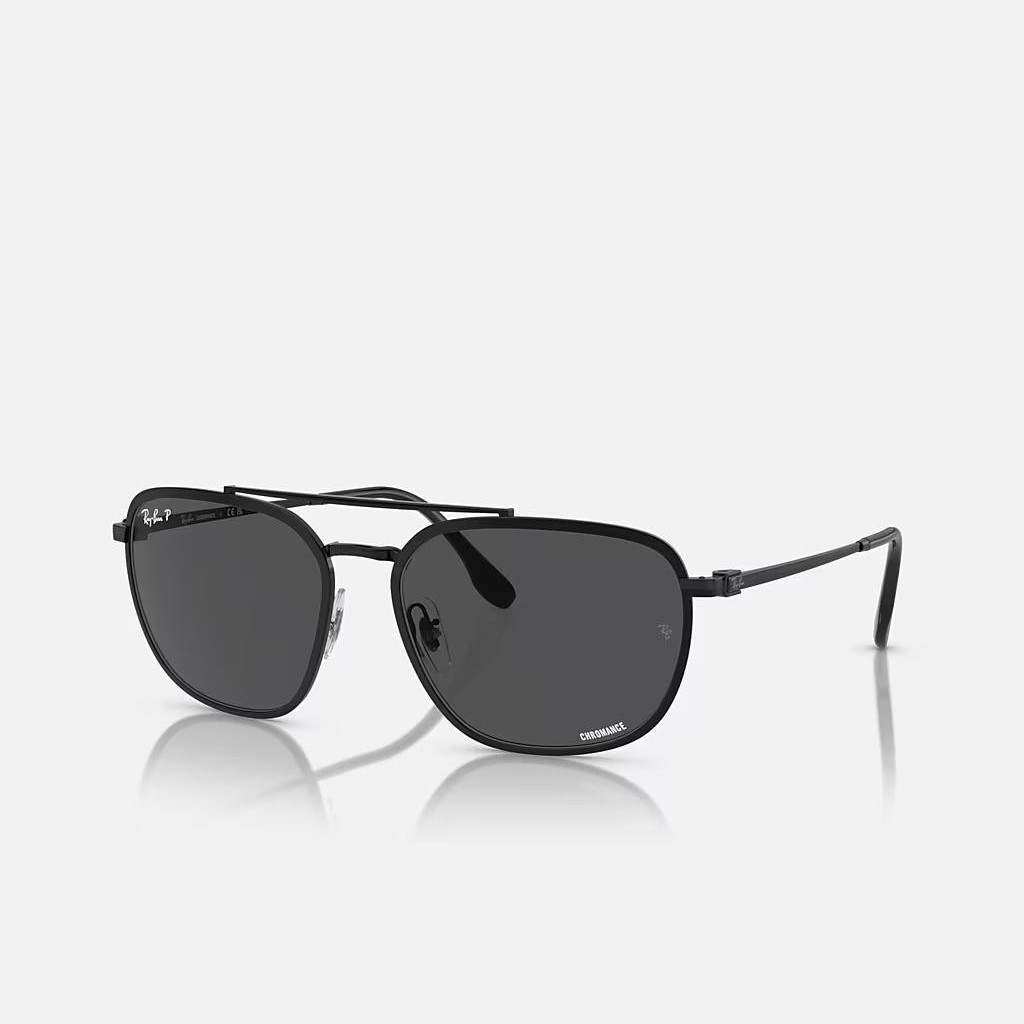 Kính Ray-Ban Rb3708 Chromance Đen Xám