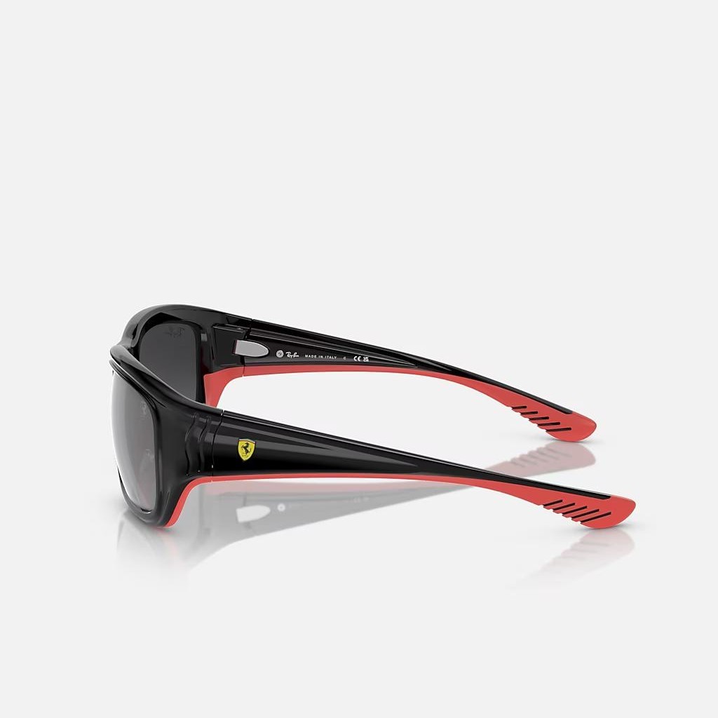 Kính Ray-Ban Rb4405M Scuderia Ferrari Collection Đen Bạc