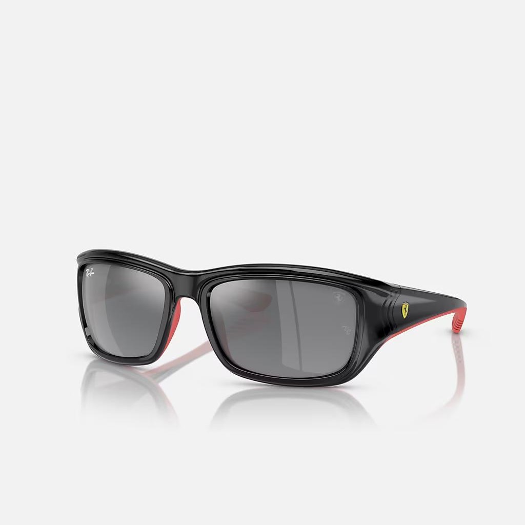 Kính Ray-Ban Rb4405M Scuderia Ferrari Collection Đen Bạc