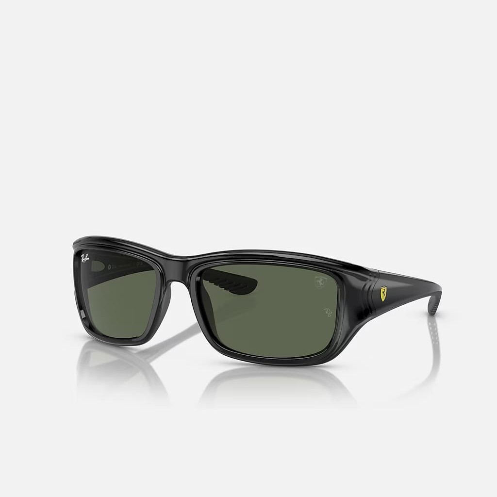 Kính Ray-Ban Rb4405M Scuderia Ferrari Collection Đen Xanh Lá Đậm