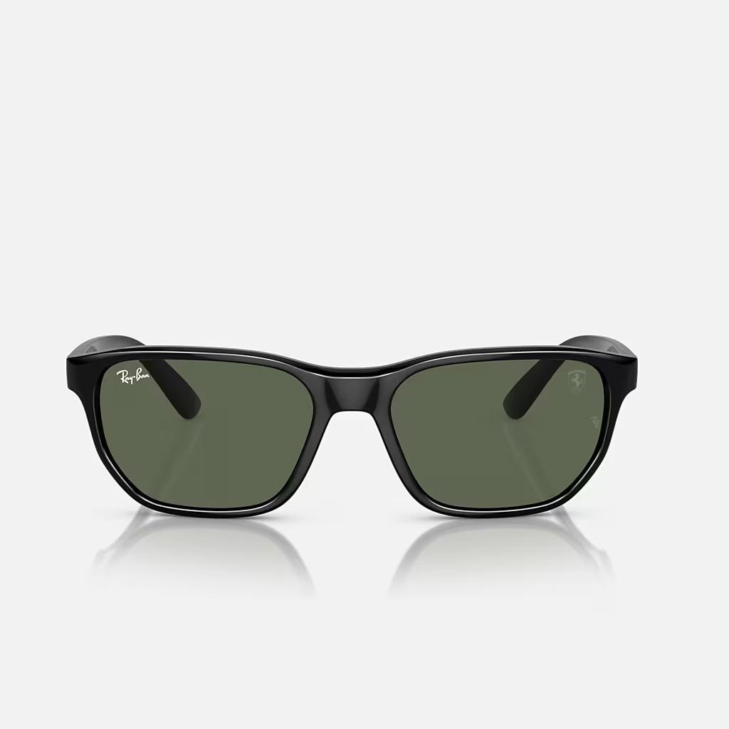 Kính Ray-Ban Rb4404M Scuderia Ferrari Collection Đen Xanh Lá Đậm