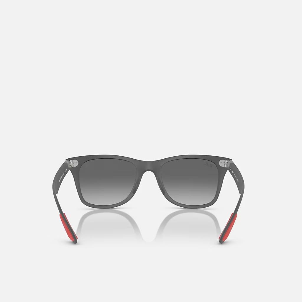 Kính Ray-Ban Scuderia Ferrari Monaco Ltd | Customized By Charles Leclerc Xám