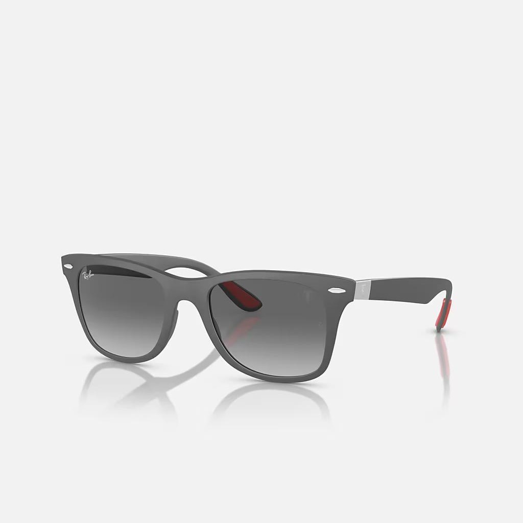 Kính Ray-Ban Scuderia Ferrari Monaco Ltd | Customized By Charles Leclerc Xám