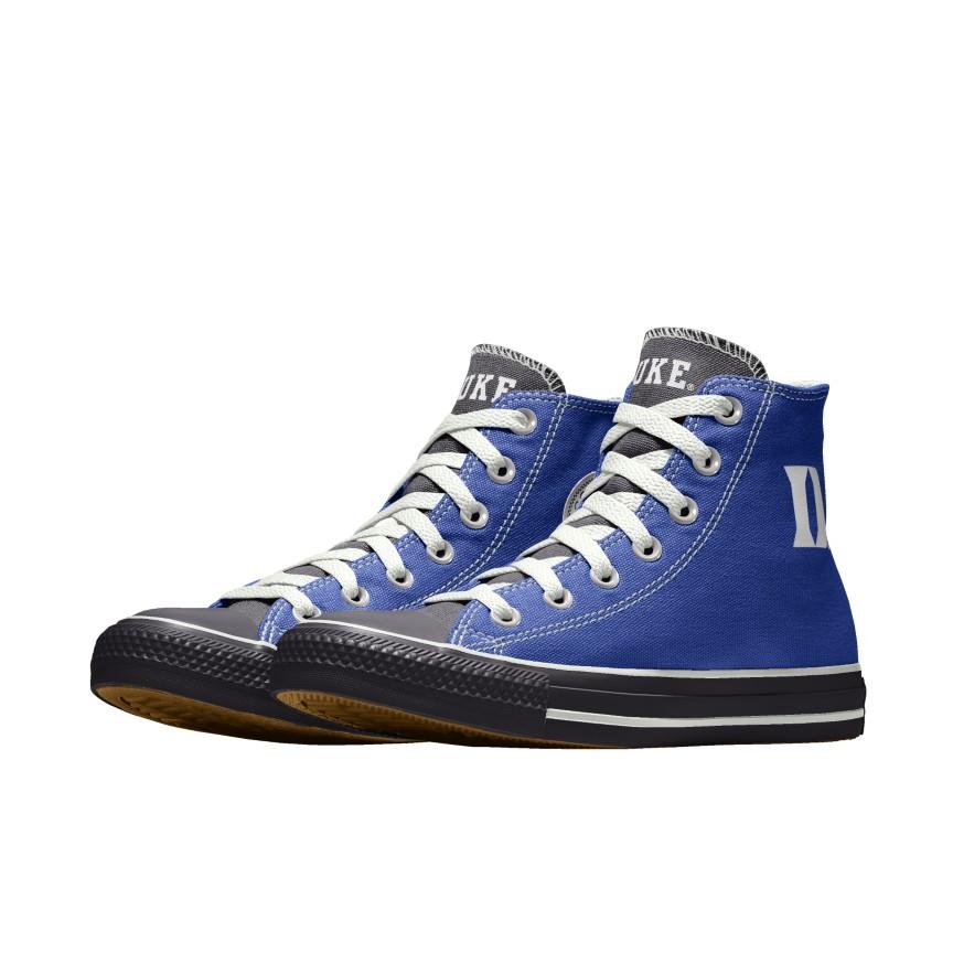 Giày Converse Custom Chuck Taylor All Star Duke University Blue Devils By You Nam Xanh Dương