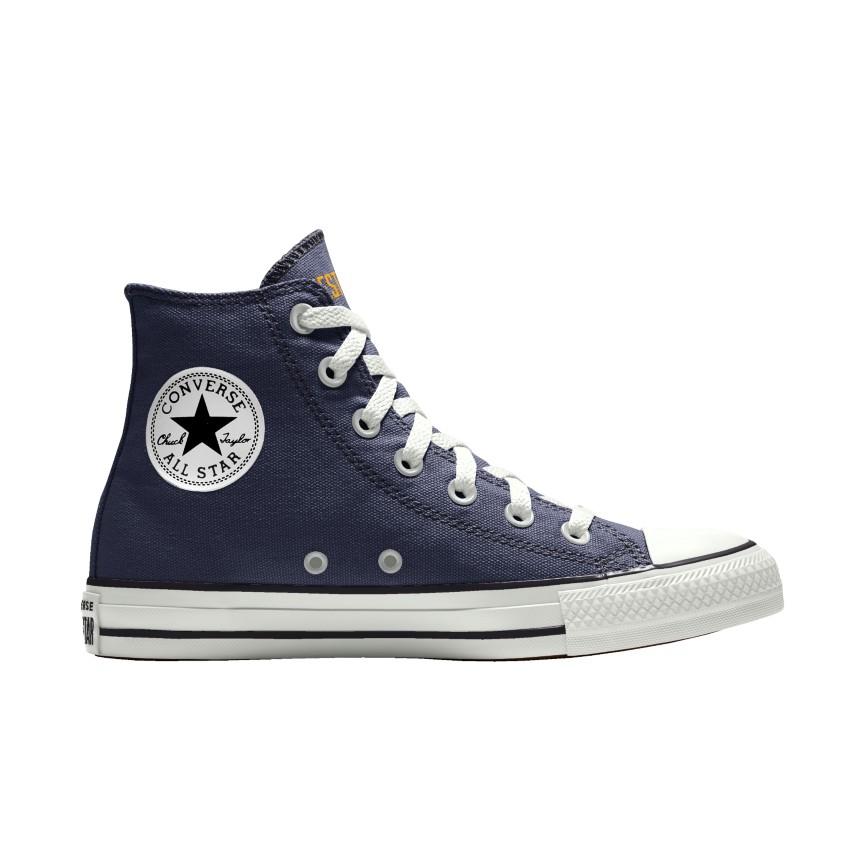 Giày Converse Custom Chuck Taylor All Star West Virginia University Mountaineers By You Nam Xanh Dương