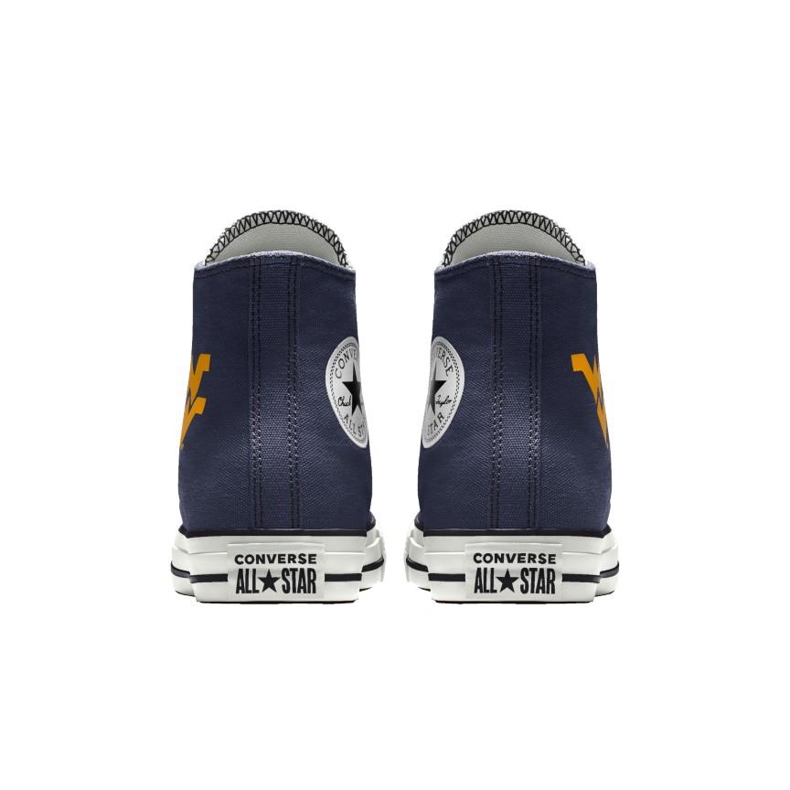 Giày Converse Custom Chuck Taylor All Star West Virginia University Mountaineers By You Nam Xanh Dương