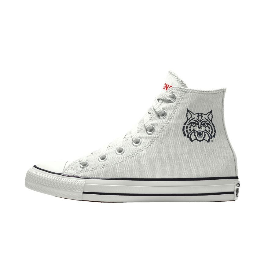 Giày Converse Custom Chuck Taylor All Star University of Arizona Wildcats By You Nam Trắng