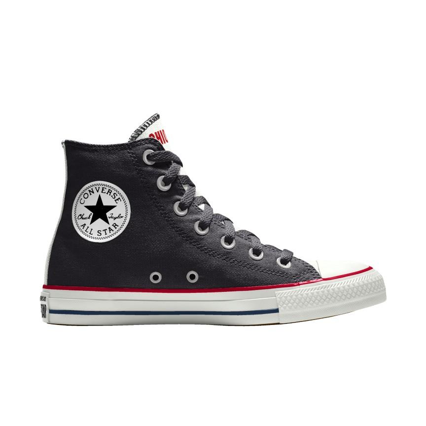 Giày Converse Custom Chuck Taylor All Star Ohio State Buckeyes By You Nam Đen