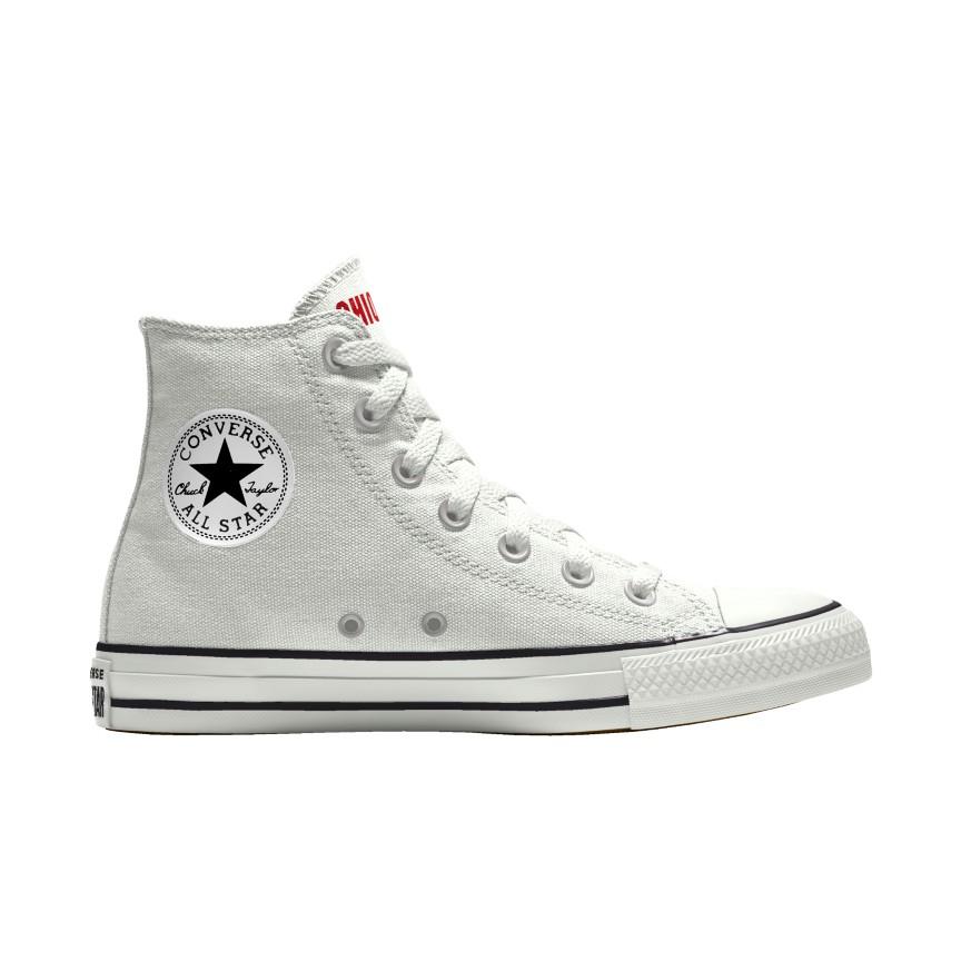 Giày Converse Custom Chuck Taylor All Star Ohio State Buckeyes By You Nam Trắng