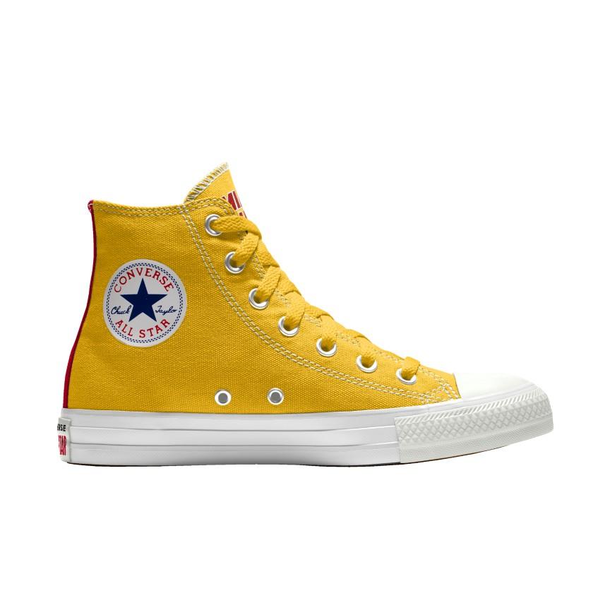 Giày Converse Custom Chuck Taylor All Star NBA By You Nam Vàng