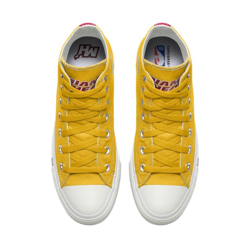 Giày Converse Custom Chuck Taylor All Star NBA By You Nam Vàng