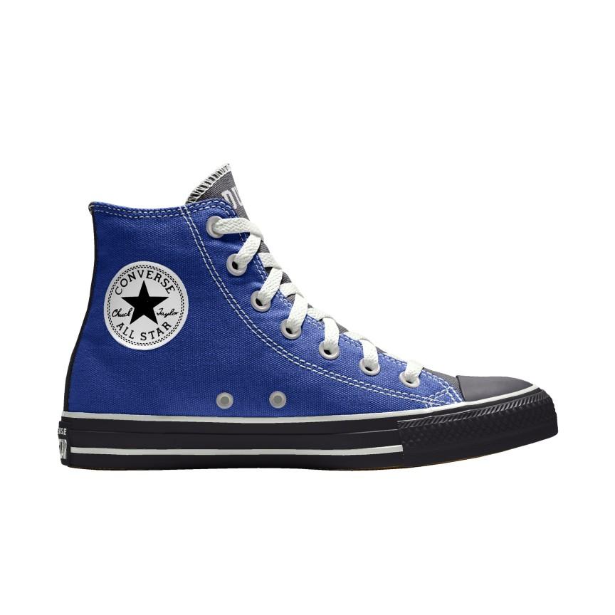 Giày Converse Custom Chuck Taylor All Star Duke University Blue Devils By You Nam Xanh Dương