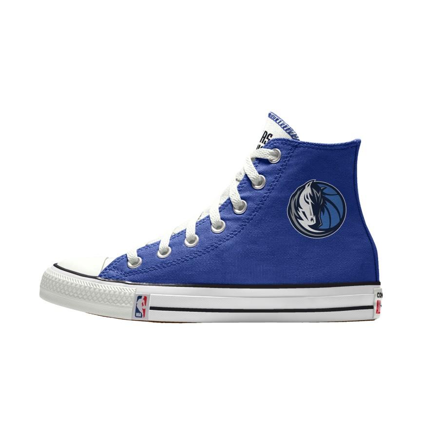 Giày Converse Custom Chuck Taylor All Star NBA By You - Dallas Mavericks Nam Xanh Dương