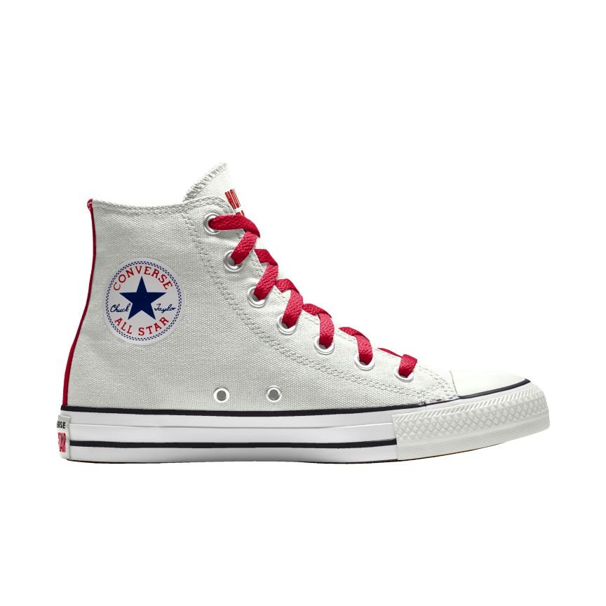 Giày Converse Custom Chuck Taylor All Star NBA By You - Houston Rockets Nam Trắng