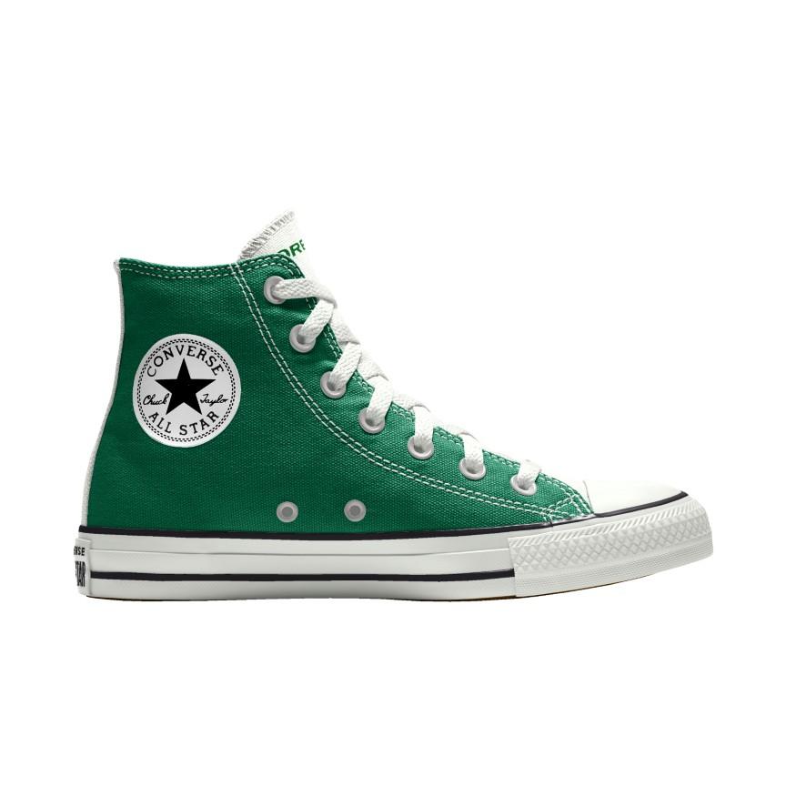 Giày Converse Custom Chuck Taylor All Star University of Oregon Ducks By You Nam Xanh Lá