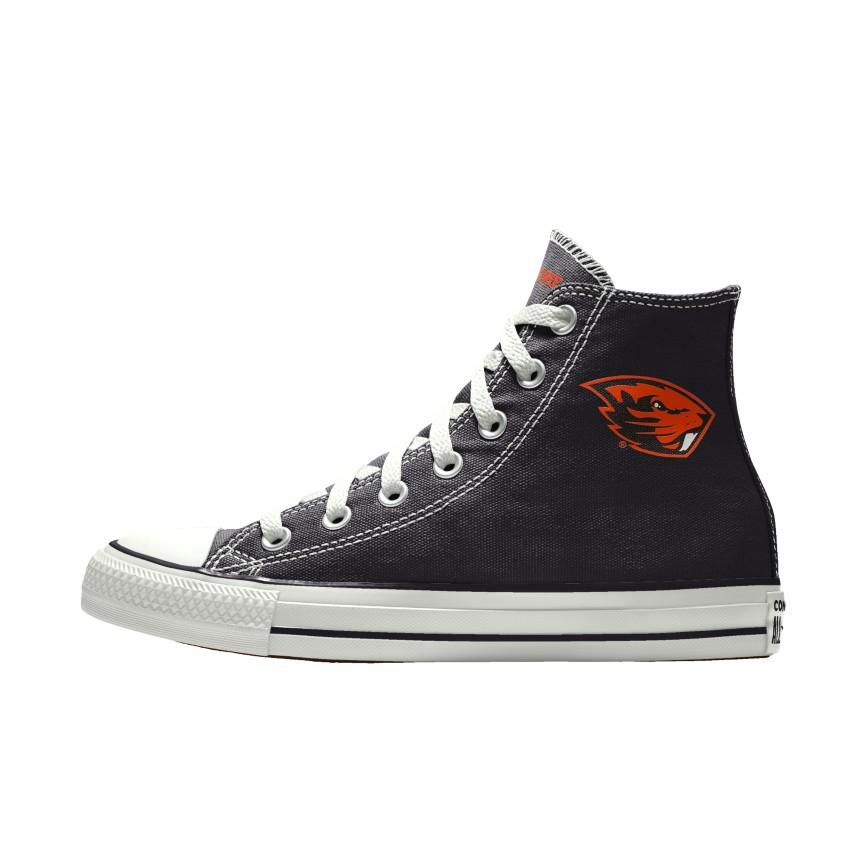 Giày Converse Custom Chuck Taylor All Star Oregon State University Beavers By You Nam Đen