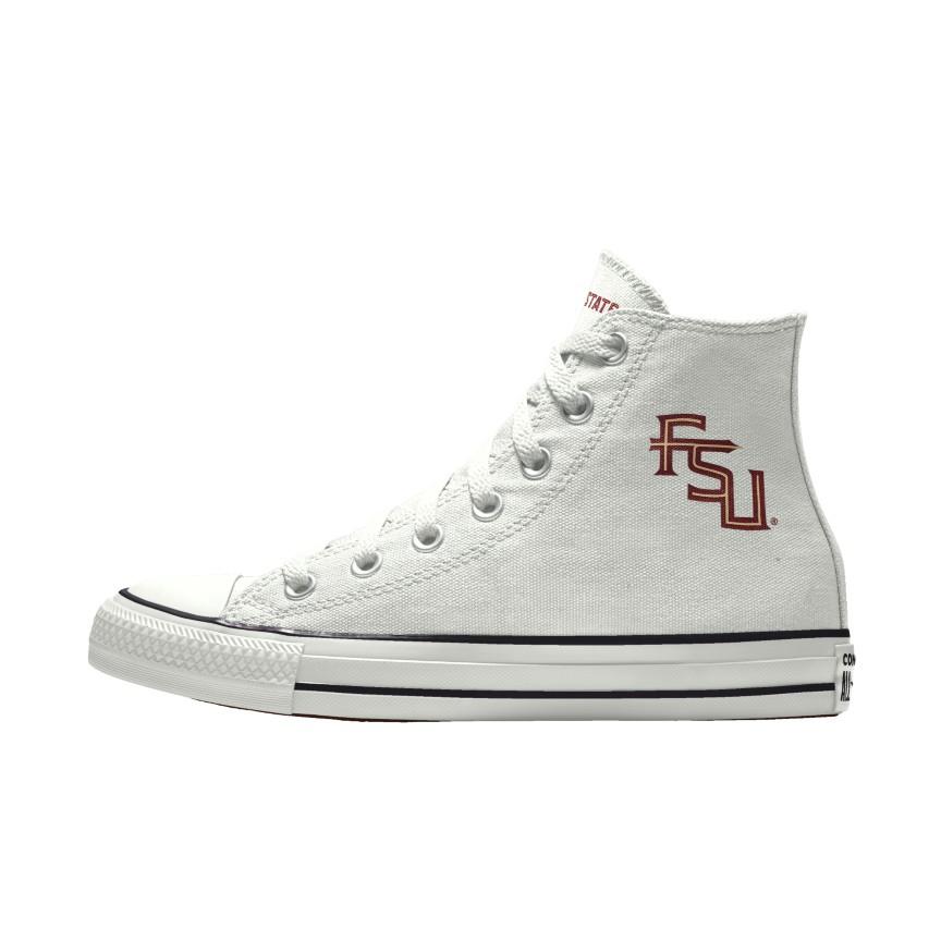 Giày Converse Custom Chuck Taylor All Star Florida State University Seminoles By You Nam Trắng