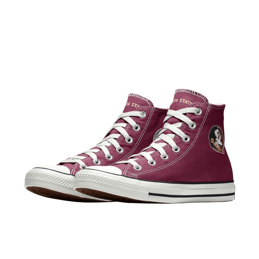 Giày Converse Custom Chuck Taylor All Star Florida State University Seminoles By You Nam Đỏ