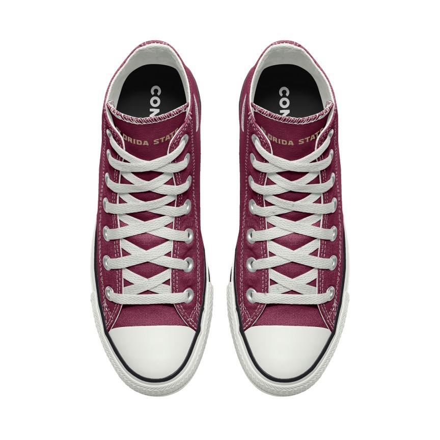 Giày Converse Custom Chuck Taylor All Star Florida State University Seminoles By You Nam Đỏ