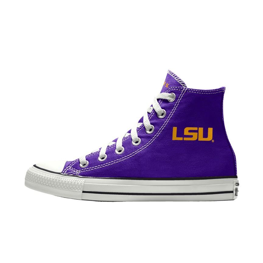 Giày Converse Custom Chuck Taylor All Star LSU Tigers By You Nam Tím