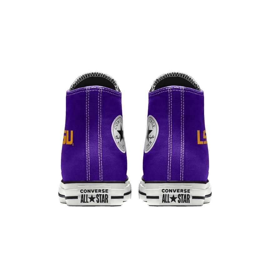 Giày Converse Custom Chuck Taylor All Star LSU Tigers By You Nam Tím