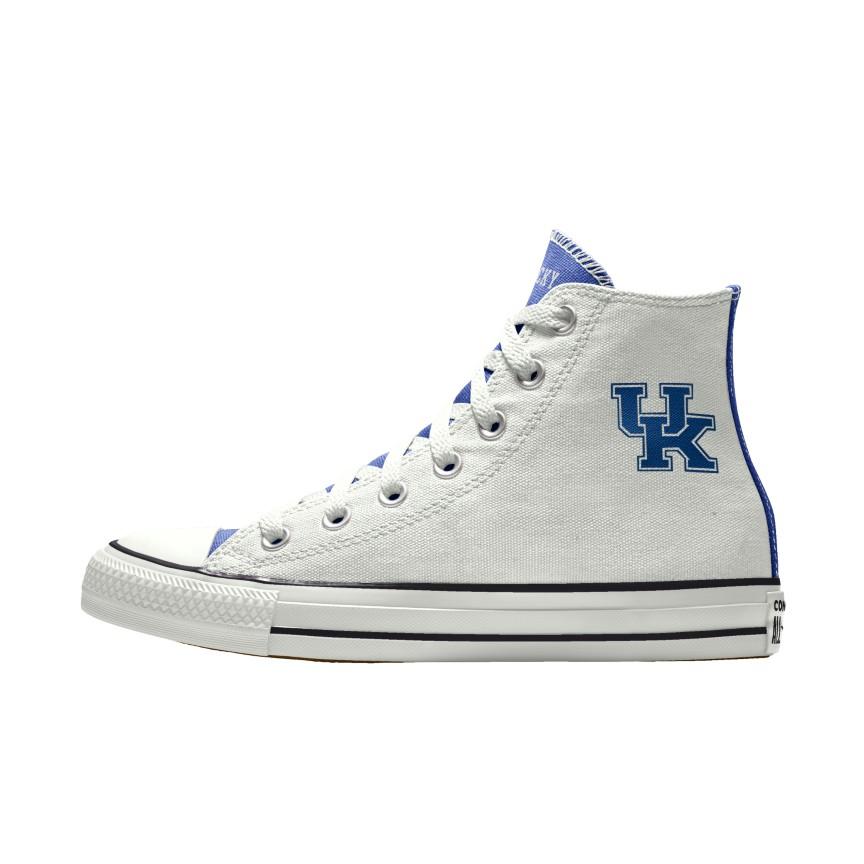 Giày Converse Custom Chuck Taylor All Star University of Kentucky Wildcats By You Nam Trắng