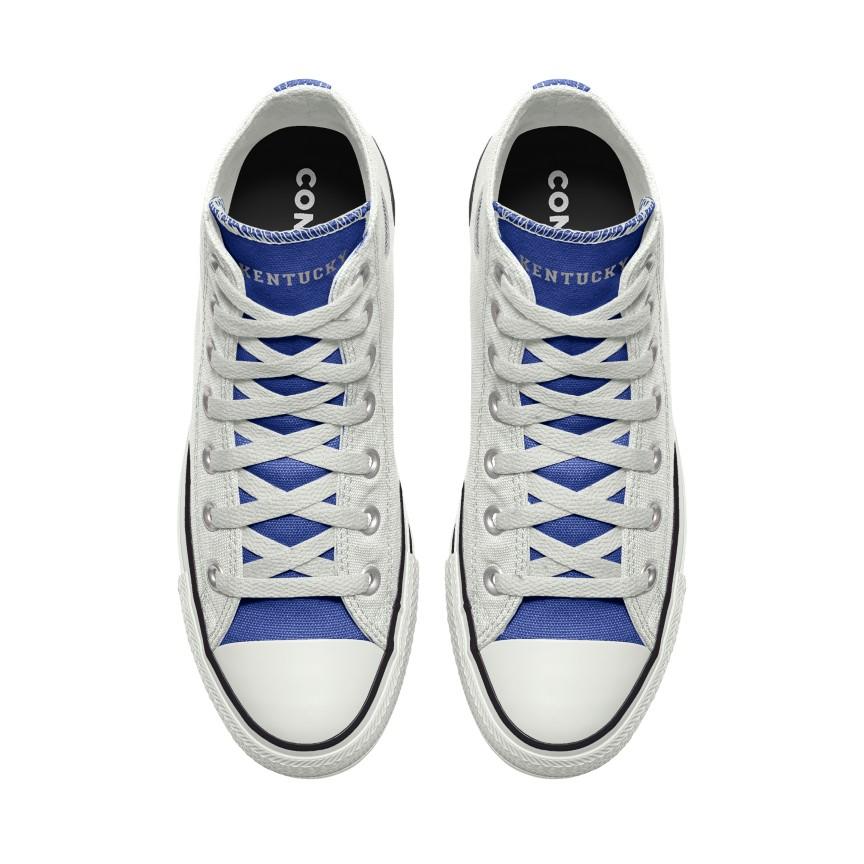 Giày Converse Custom Chuck Taylor All Star University of Kentucky Wildcats By You Nam Trắng