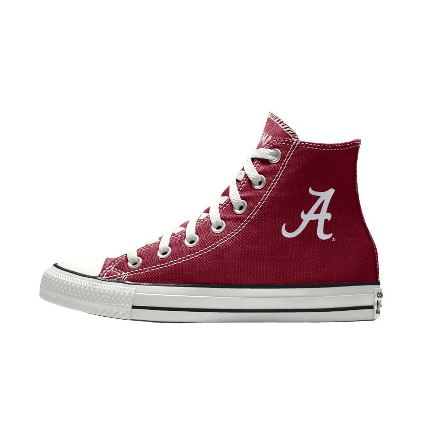 Giày Converse Custom Chuck Taylor All Star University of Alabama Crimson Tide By You Nam Đỏ