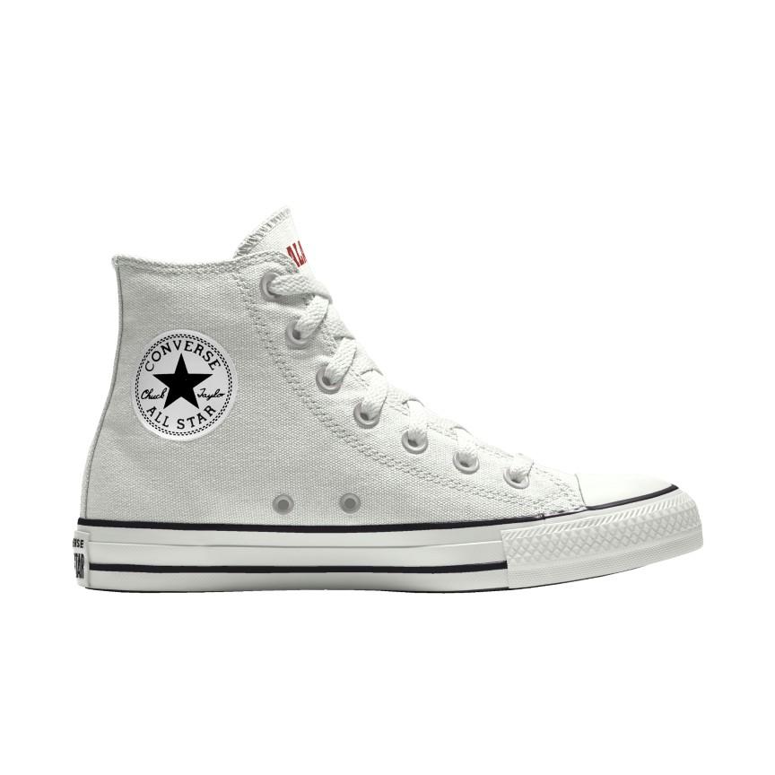 Giày Converse Custom Chuck Taylor All Star University of Alabama Crimson Tide By You Nam Trắng