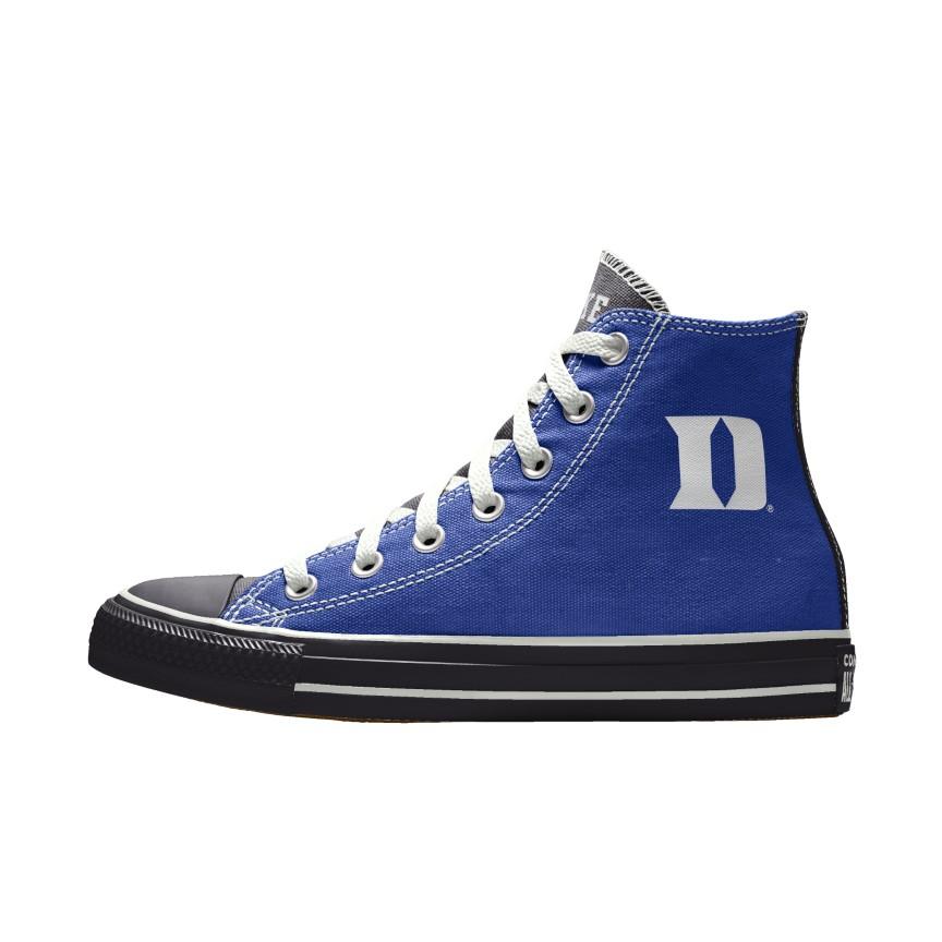 Giày Converse Custom Chuck Taylor All Star Duke University Blue Devils By You Nam Xanh Dương